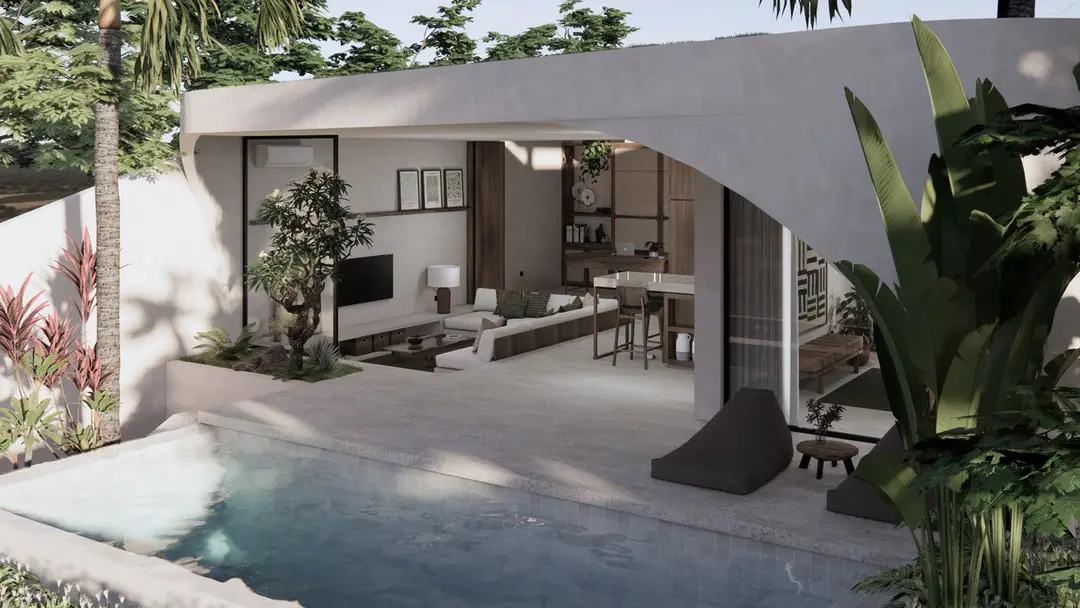 2 KAMAR TIDUR | ULUWATU. Villas in Bali for Sale: Вилла в Бингин, Балиан за 299 тыс. USD. Leasehold. Фото #10