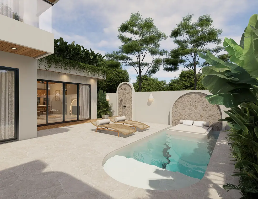2 KAMAR TIDUR | ULUWATU | BALANGAN. Villas in Bali for Sale: Vila di dalam Balangan, Bali untuk 254 Ribuan USD. Leasehold. Foto #10