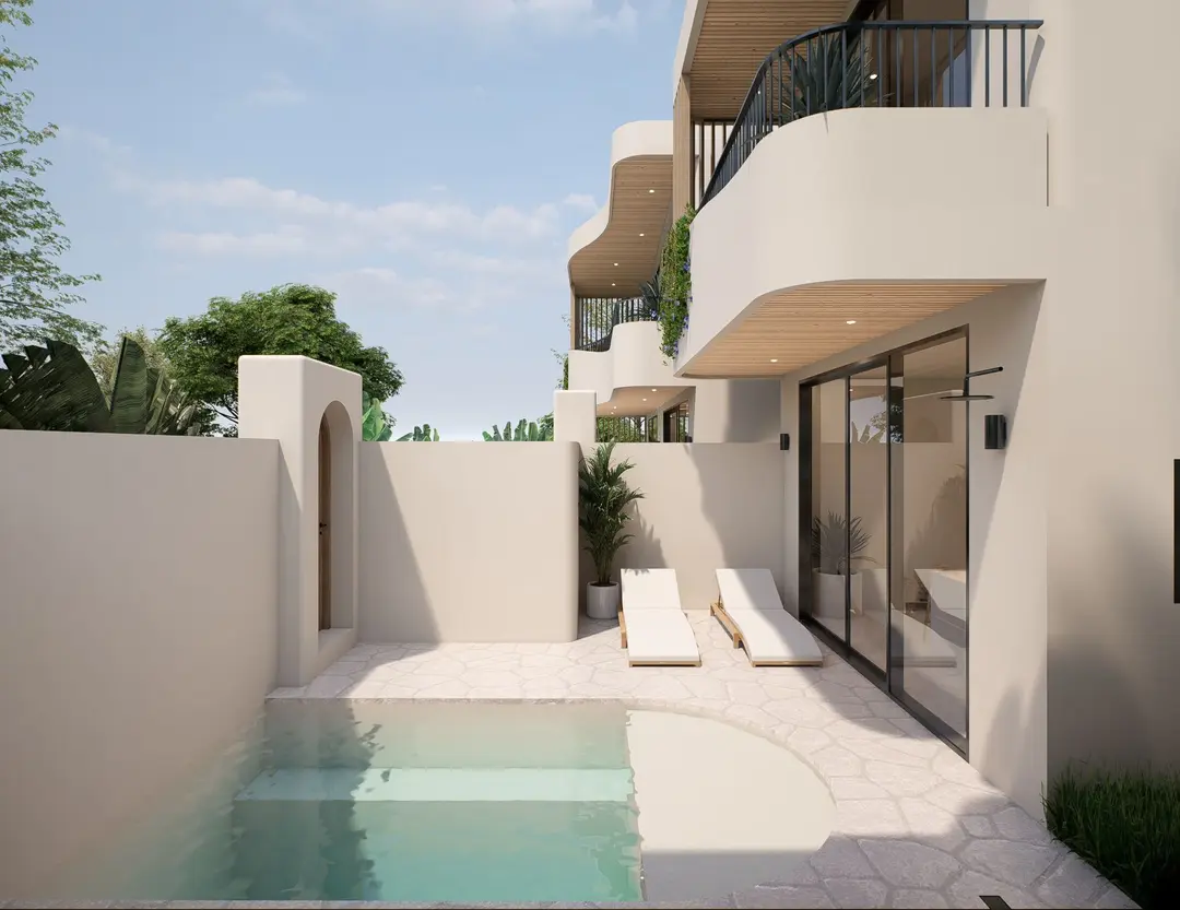1 KAMAR TIDUR | ULUWATU. Villas in Bali for Sale: Vila di dalam Uluwatu, Bali untuk 169 Ribuan USD. Leasehold. Foto #8