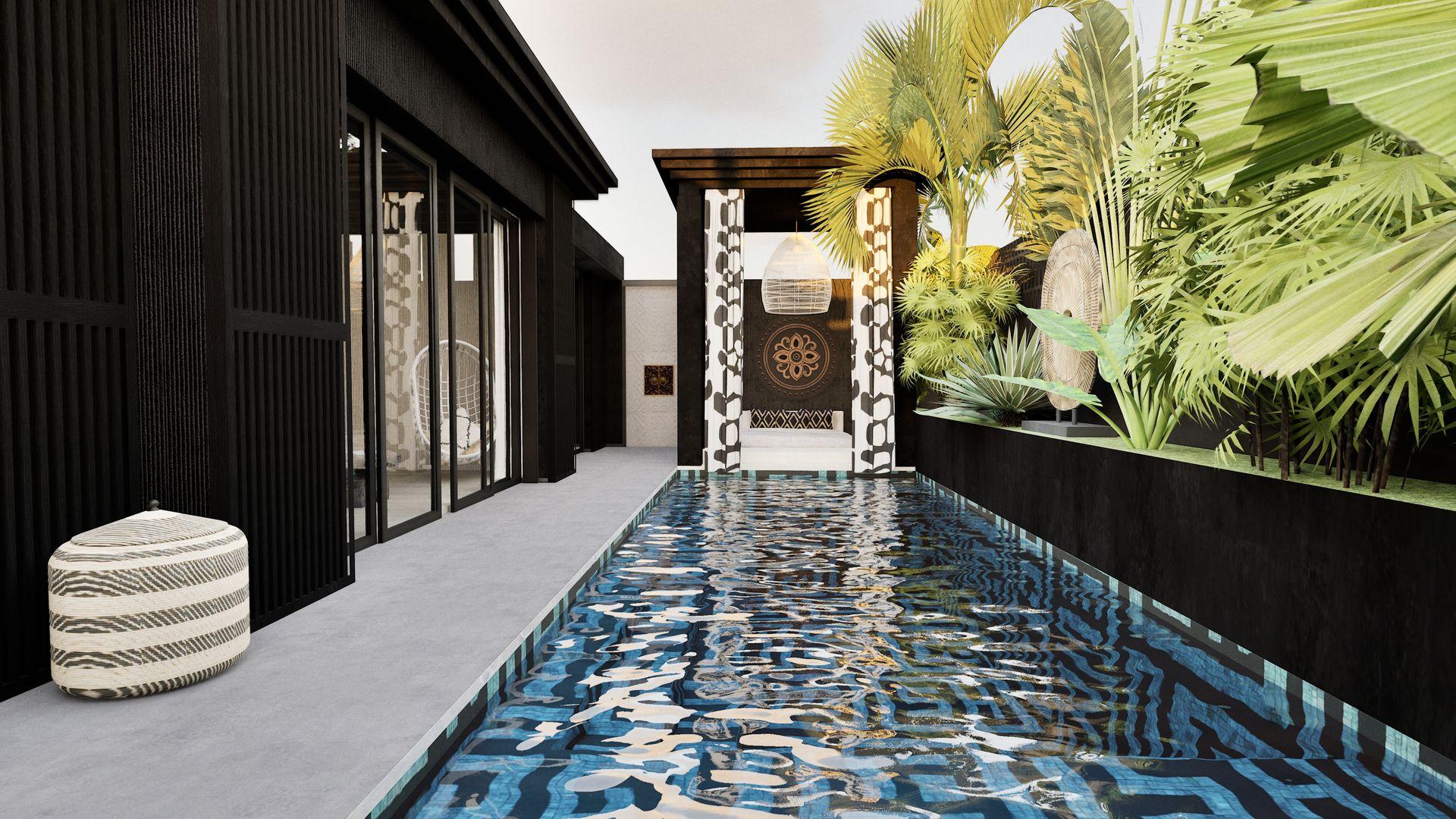 2 Kamar Tidur | Uluwatu. Villas in Bali for Sale: Vila di dalam Uluwatu, Bali untuk 307 Ribuan USD. Leasehold. Foto #1