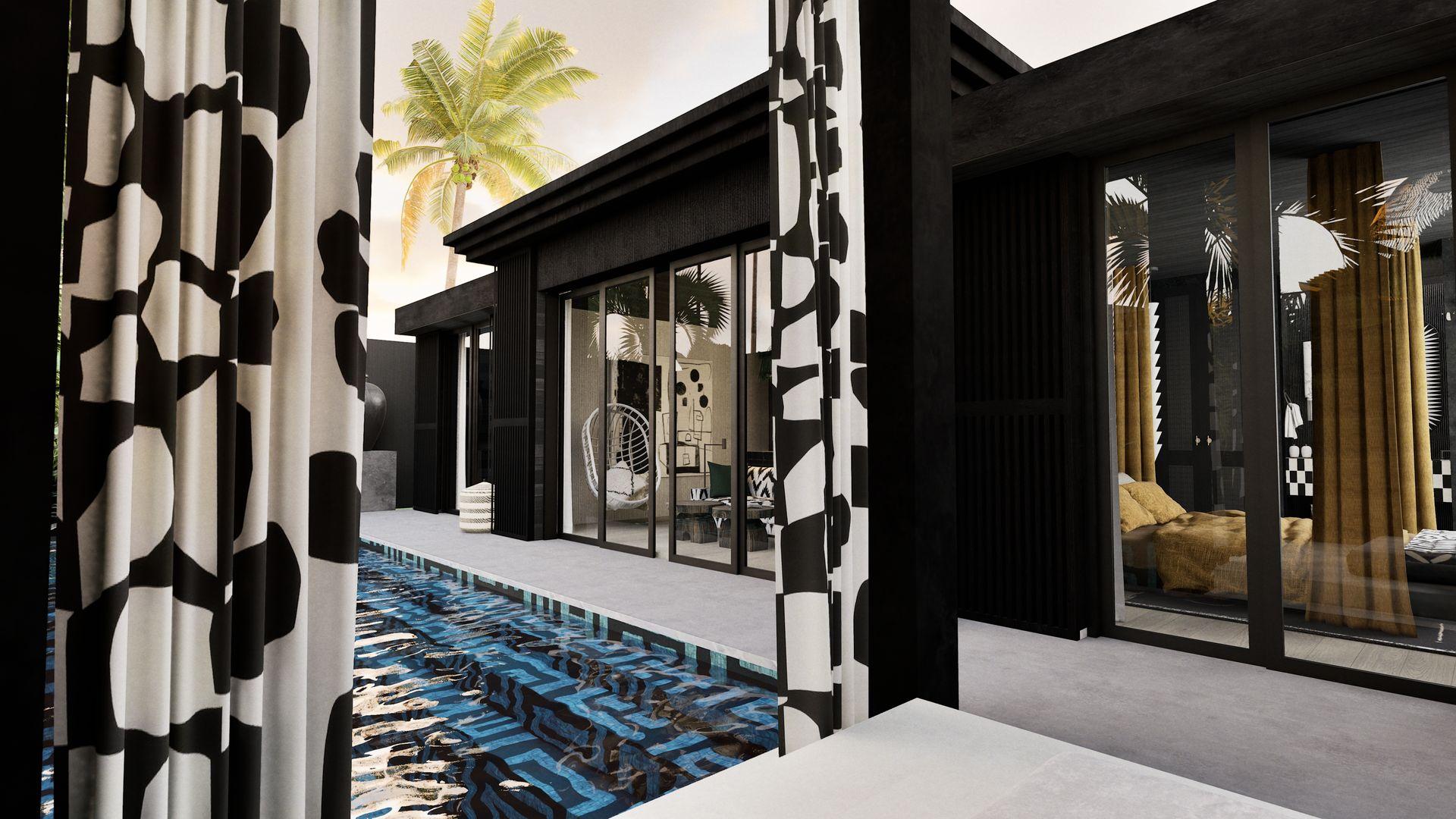 2 Kamar Tidur | Uluwatu. Villas in Bali for Sale: Vila di dalam Uluwatu, Bali untuk 307 Ribuan USD. Leasehold. Foto #3
