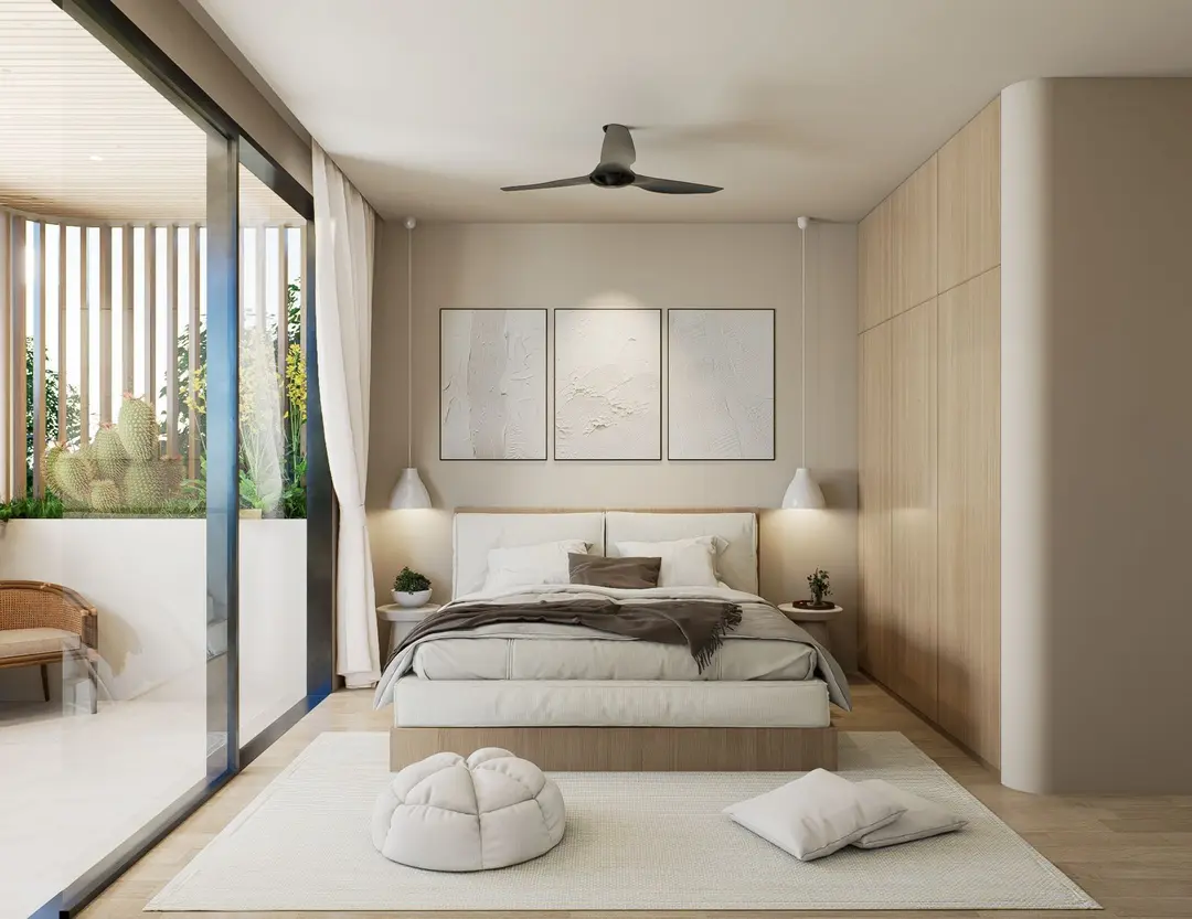 2 KAMAR TIDUR | ULUWATU. Villas in Bali for Sale: Vila di dalam Balangan, Bali untuk 273 Ribuan USD. Leasehold. Foto #5