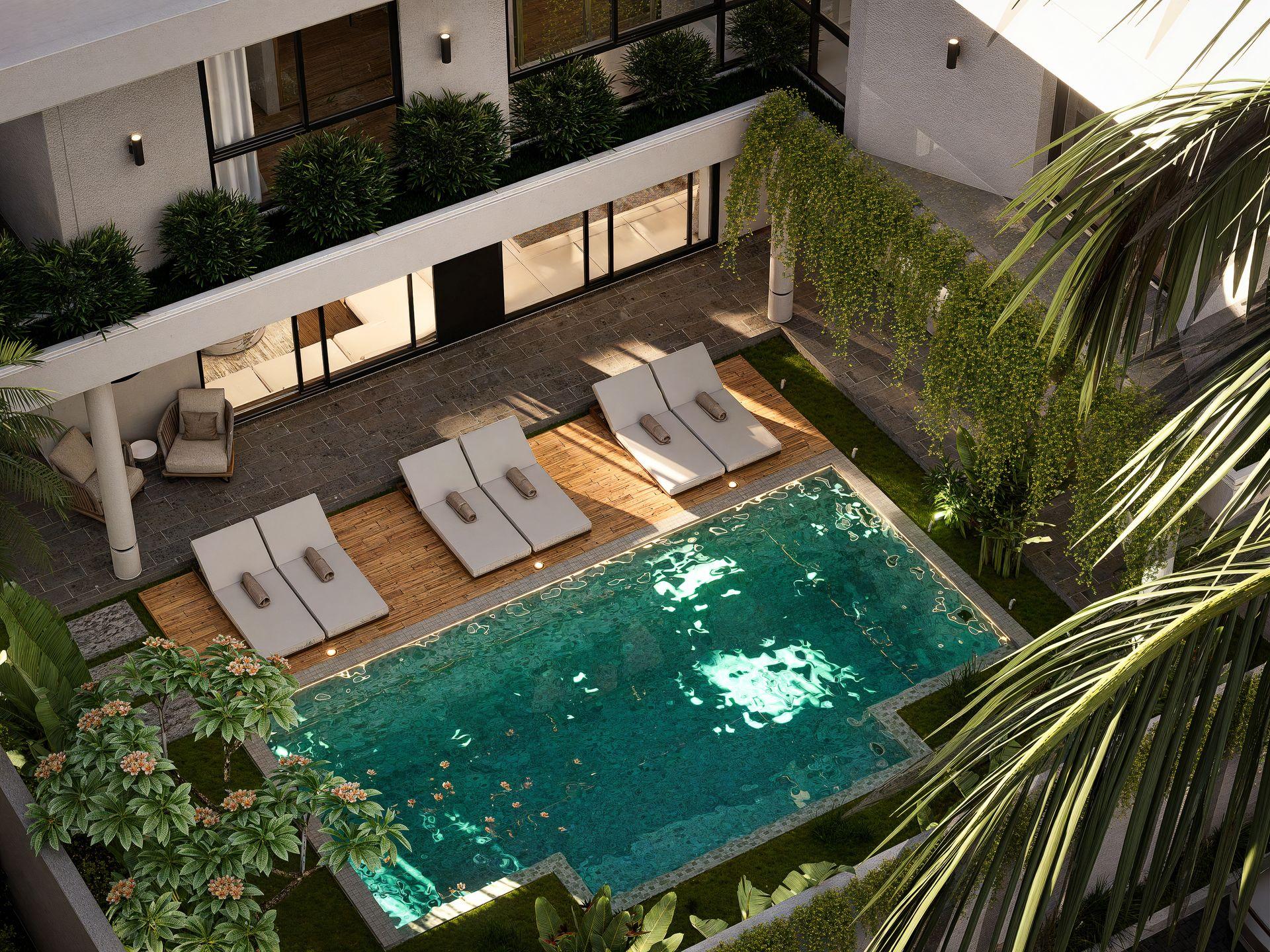 4 Kamar Tidur | Canggu. Villas in Bali for Sale: Vila di dalam Canggu, Bali untuk 600 Ribuan USD. Leasehold. Foto #4