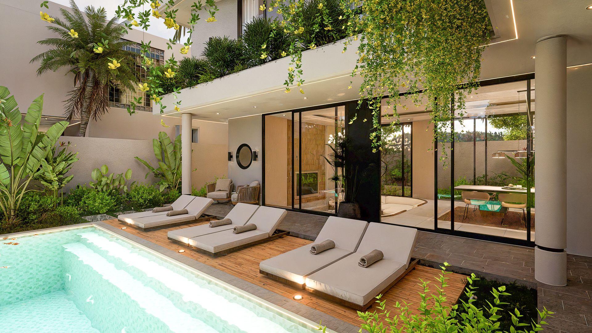 4 Kamar Tidur | Canggu. Villas in Bali for Sale: Vila di dalam Canggu, Bali untuk 600 Ribuan USD. Leasehold. Foto #6