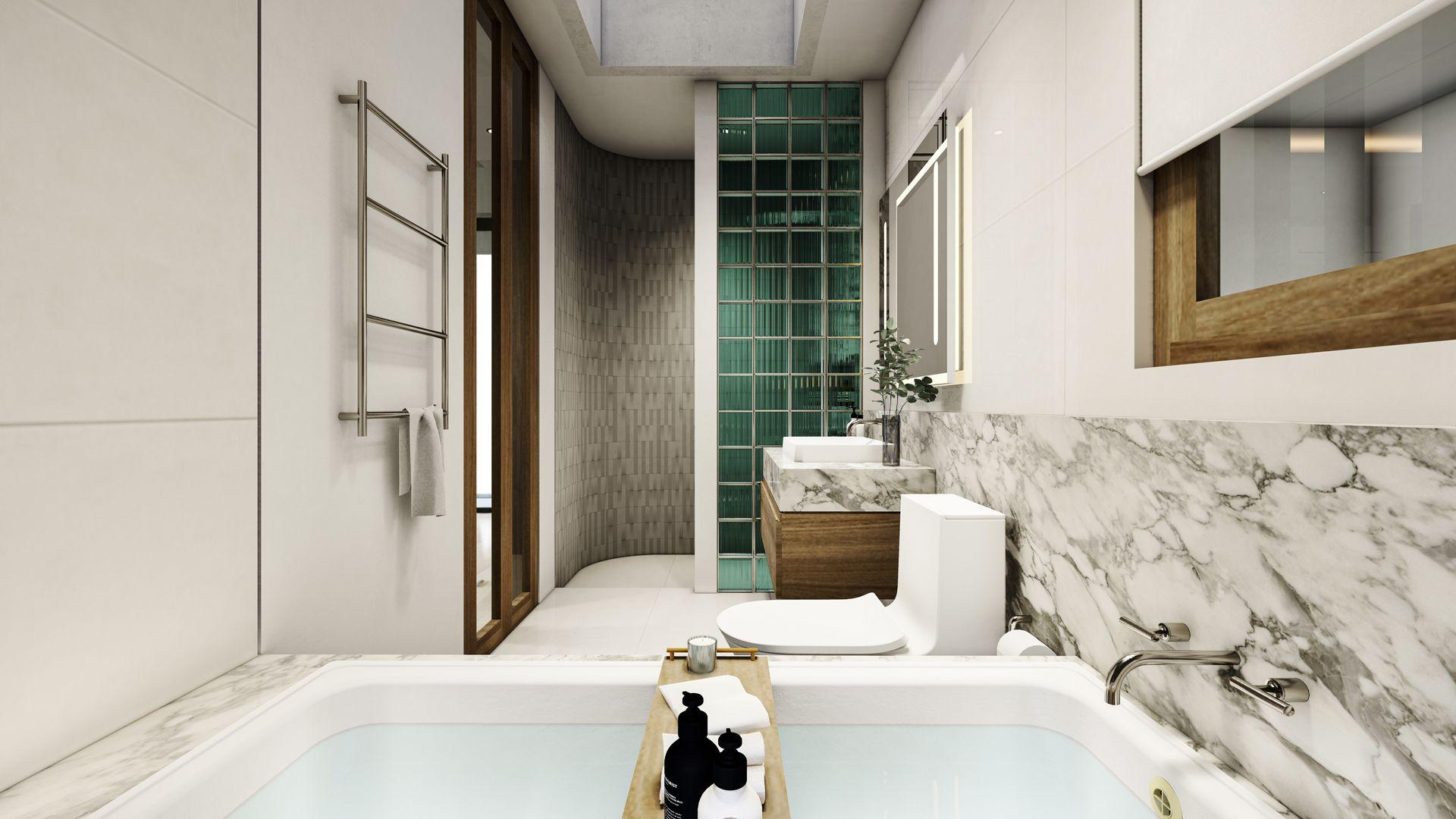 4 Kamar Tidur | Canggu. Villas in Bali for Sale: Vila di dalam Canggu, Bali untuk 600 Ribuan USD. Leasehold. Foto #9
