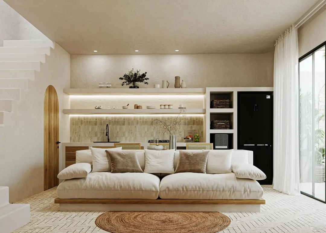 1 KAMAR TIDUR | UMALAS. Villas in Bali for Sale: Vila di dalam Umalas, Bali untuk 150 Ribuan USD. Leasehold. Foto #6