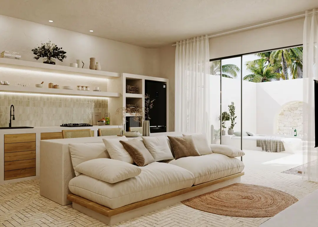 1 KAMAR TIDUR | UMALAS. Villas in Bali for Sale: Vila di dalam Umalas, Bali untuk 150 Ribuan USD. Leasehold. Foto #10