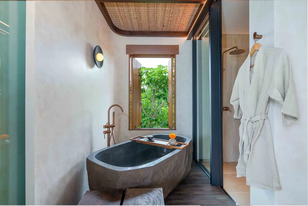 4 KAMAR TIDUR | ULUWATU. Villas in Bali for Sale: Vila di dalam Uluwatu, Bali untuk 1956 Ribuan USD. Leasehold. Foto #3