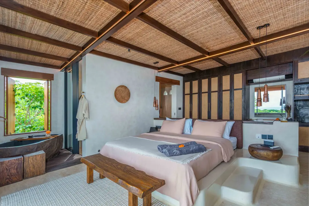 4 KAMAR TIDUR | ULUWATU. Villas in Bali for Sale: Vila di dalam Uluwatu, Bali untuk 1956 Ribuan USD. Leasehold. Foto #6