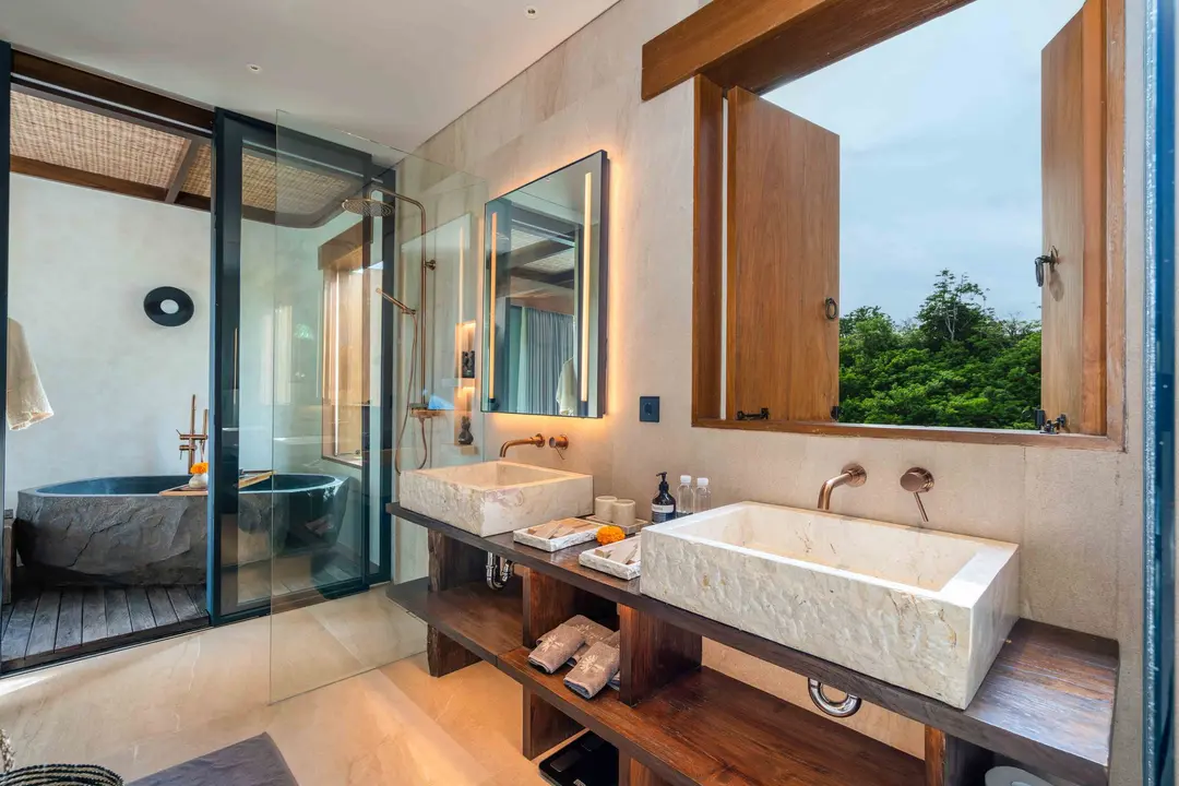 4 KAMAR TIDUR | ULUWATU. Villas in Bali for Sale: Vila di dalam Uluwatu, Bali untuk 1956 Ribuan USD. Leasehold. Foto #5