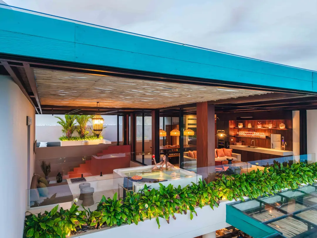 4 KAMAR TIDUR | ULUWATU. Villas in Bali for Sale: Vila di dalam Uluwatu, Bali untuk 1956 Ribuan USD. Leasehold. Foto #11