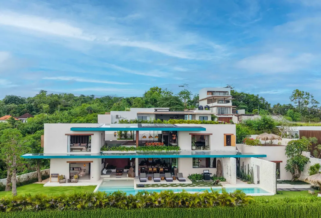 4 KAMAR TIDUR | ULUWATU. Villas in Bali for Sale: Vila di dalam Uluwatu, Bali untuk 1956 Ribuan USD. Leasehold. Foto #10