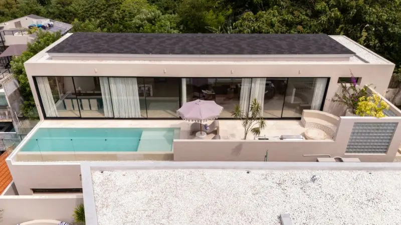 4 KAMAR TIDUR | ULUWATU. Villas in Bali for Sale: Vila di dalam Uluwatu, Bali untuk 1003 Ribuan USD. Leasehold. Foto #8