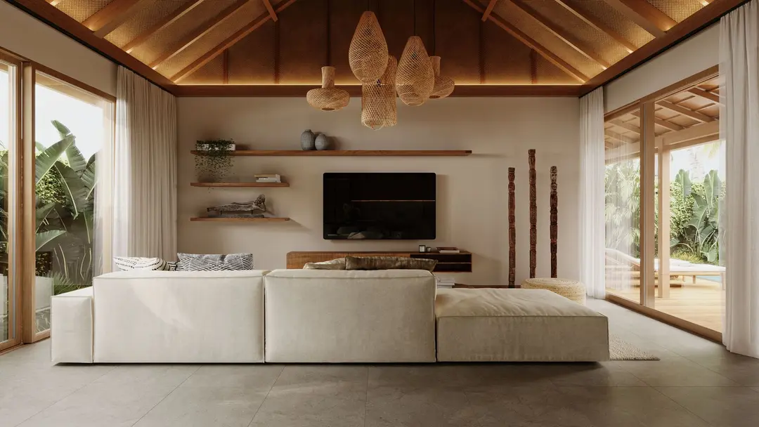 2 KAMAR TIDUR | UBUD. Villas in Bali for Sale: Vila di dalam Ubud, Bali untuk 264 Ribuan USD. Leasehold. Foto #10