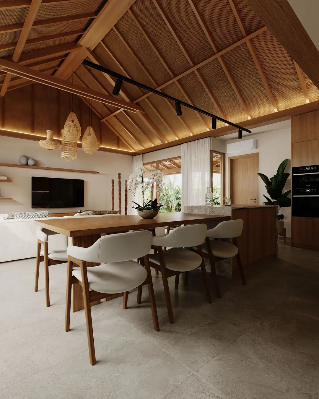 2 KAMAR TIDUR | UBUD. Villas in Bali for Sale: Vila di dalam Ubud, Bali untuk 264 Ribuan USD. Leasehold. Foto #8
