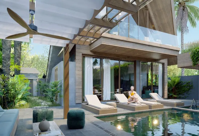 4 KAMAR TIDUR | UBUD. Villas in Bali for Sale: Villa in Ubud, Bali for 440 Thousands USD. Leasehold. Photo #9