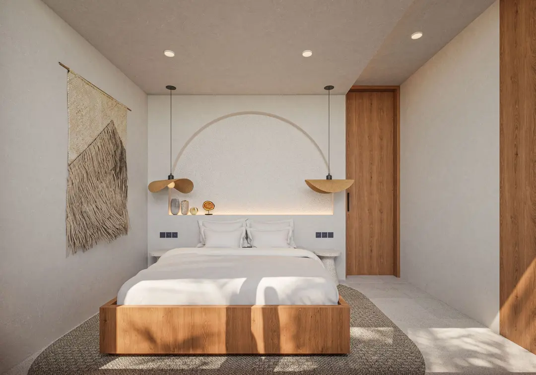 1 | 2 KAMAR TIDUR | ULUWATU. Villas in Bali for Sale: Вилла в Бингин, Балиан за 155 тыс. USD. Leasehold. Фото #3