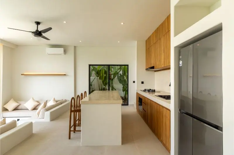 3 KAMAR TIDUR | SESEH. Villas in Bali for Sale: Vila di dalam Seseh, Bali untuk 378 Ribuan USD. Leasehold. Foto #5