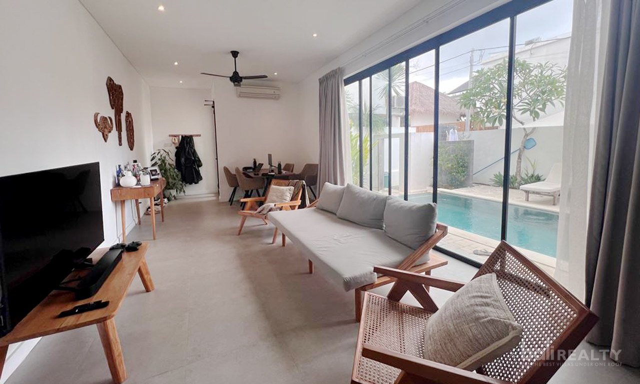 Two-Bedroom Villa Boasting Smart Modern Design in Sought-After Canggu Locale. Villas in Bali for Sale: Вилла в Чангу, Балиан за 260 тыс. USD. Leasehold. Фото #1