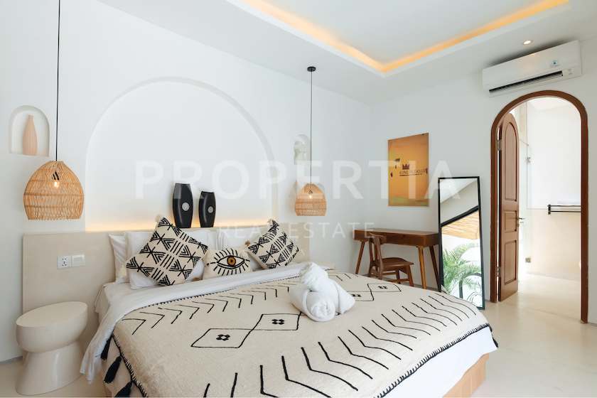 Amazing Tropical Villa Design In Pererenan. Villas in Bali for Sale: Вилла в Чангу, Балиан за 175 тыс. USD. Leasehold. Фото #1