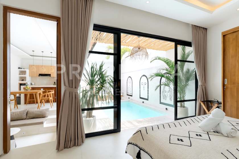 Amazing Tropical Villa Design In Pererenan. Villas in Bali for Sale: Вилла в Чангу, Балиан за 175 тыс. USD. Leasehold. Фото #5