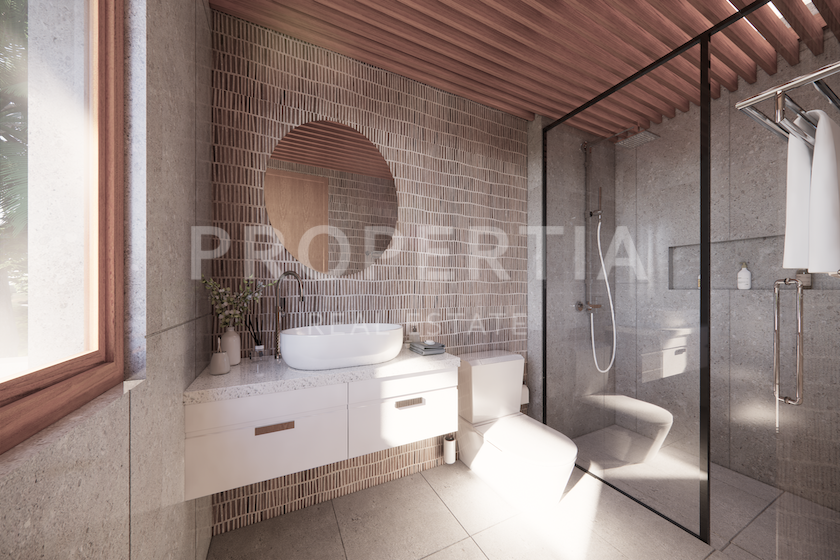 Spanish Tropical Villa Design In Suluban. Villas in Bali for Sale: Vila di dalam Uluwatu, Bali untuk 3,8 Miliar IDR. Leasehold. Foto #7