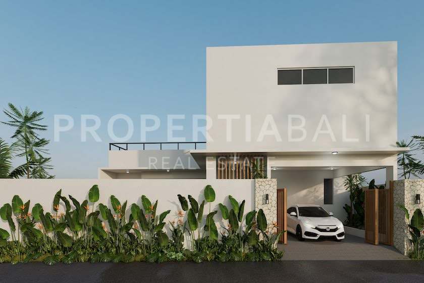 Modern Contemporary Villa Design In Babakan. Villas in Bali for Sale: Вилла в Babakan, Балиан за 274 тыс. USD. Leasehold. Фото #11