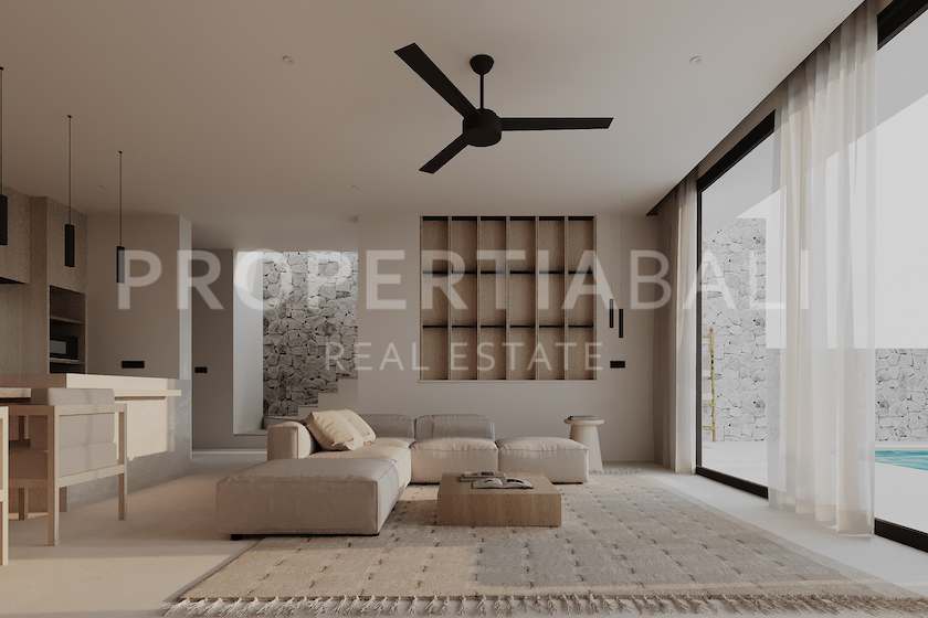 Modern Luxury Villa Design In Babakan. Villas in Bali for Sale: Вилла в Babakan, Балиан за 299 тыс. USD. Leasehold. Фото #3