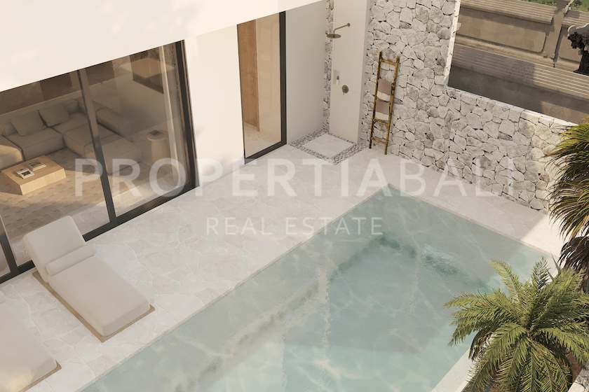 Modern Luxury Villa Design In Babakan. Villas in Bali for Sale: Vila di dalam Babakan, Bali untuk 5,1 Miliar IDR. Leasehold. Foto #17