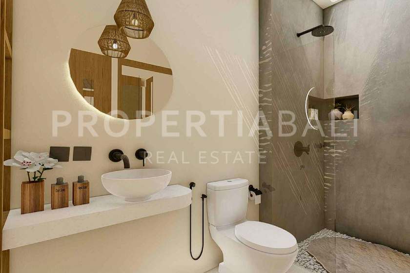 Tranquil Tropical Villa Design In Pecatu. Villas in Bali for Sale: Вилла в Улувату, Балиан за 212 тыс. USD. Leasehold. Фото #6