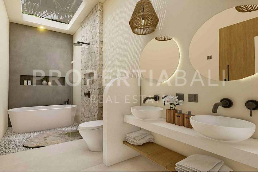 Tranquil Tropical Villa Design In Pecatu. Villas in Bali for Sale: Вилла в Улувату, Балиан за 211 тыс. USD. Leasehold. Фото #4