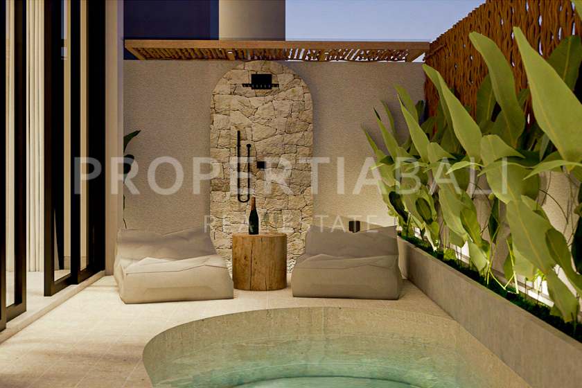 Modern Villa Design In Pererenan. Villas in Bali for Sale: Вилла в Переренан (Чангу), Балиан за 228 тыс. USD. Leasehold. Фото #7