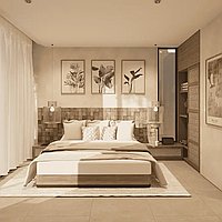 3 KAMAR TIDUR | ULUWATU. Villas in Bali for Sale: Vila di dalam Uluwatu, Bali untuk 280 Ribuan USD. Leasehold. Pratinjau foto #3