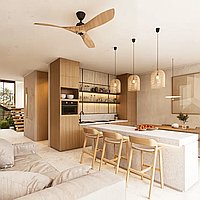 2 | 3 KAMAR TIDUR | CANGGU. Villas in Bali for Sale: Villa in Berawa (Canggu), Bali for 269 Thousands USD. Leasehold. Preview photo #5