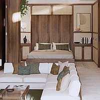 2 KAMAR TIDUR | ULUWATU. Villas in Bali for Sale: Вилла в Бингин, Балиан за 299 тыс. USD. Leasehold. Предварительный просмотр фото #8