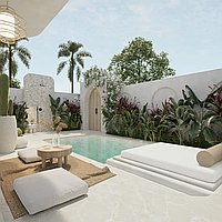 2 KAMAR TIDUR | ULUWATU | BALANGAN. Villas in Bali for Sale: Vila di dalam Balangan, Bali untuk 293 Ribuan USD. Leasehold. Pratinjau foto #10
