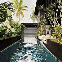 3 KAMAR TIDUR | ULUWATU. Villas in Bali for Sale: Вилла в Улувату, Балиан за 759 тыс. USD. Leasehold. Предварительный просмотр фото #8