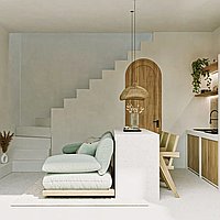 1 KAMAR TIDUR | CANGGU. Villas in Bali for Sale: Villa in Berawa (Canggu), Bali for 150 Thousands USD. Leasehold. Preview photo #4