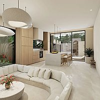 1 KAMAR TIDUR | ULUWATU. Villas in Bali for Sale: Vila di dalam Uluwatu, Bali untuk 169 Ribuan USD. Leasehold. Pratinjau foto #7