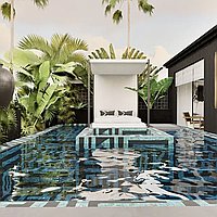 2 KAMAR TIDUR | ULUWATU. Villas in Bali for Sale: Vila di dalam Uluwatu, Bali untuk 433 Ribuan USD. Leasehold. Pratinjau foto #5
