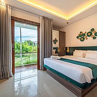3 Kamar Tidur | Kerobokan. Villas in Bali for Sale: Вилла в Керобокан, Балиан за 400 тыс. USD. Leasehold. Предварительный просмотр фото #9