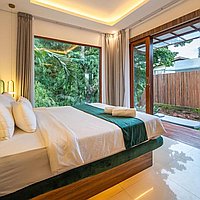 3 Kamar Tidur | Kerobokan. Villas in Bali for Sale: Вилла в Керобокан, Балиан за 400 тыс. USD. Leasehold. Предварительный просмотр фото #12