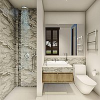 4 Kamar Tidur | Canggu. Villas in Bali for Sale: Vila di dalam Canggu, Bali untuk 600 Ribuan USD. Leasehold. Pratinjau foto #8