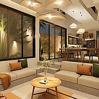 2 KAMAR TIDUR | ULUWATU. Villas in Bali for Sale: Villa in Uluwatu, Bali for 300 Thousands USD. Leasehold. Preview photo #5