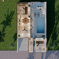 3 KAMAR TIDUR | PECATU. Villas in Bali for Sale: Villa in Pecatu, Bali for 210 Thousands USD. Leasehold. Preview of photo #1