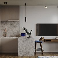 Elysium. Villas in Bali for Sale: Апартаменты в Переренан (Чангу), Балиан за 90 тыс. USD. Leasehold. Предварительный просмотр фото #3