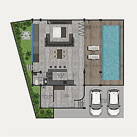 2 KAMAR TIDUR | SEMINYAK. Villas in Bali for Sale: Вилла в Семиньяк, Балиан за 385 тыс. USD. Leasehold. Предварительный просмотр фото #1