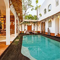 4 Kamar Tidur | Kerobokan. Villas in Bali for Sale: Вилла в Керобокан, Балиан за 480 тыс. USD. Leasehold. Предварительный просмотр фото #14