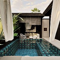 1 Kamar Tidur | Uluwatu. Villas in Bali for Sale: Vila di dalam Uluwatu, Bali untuk 307 Ribuan USD. Leasehold. Pratinjau foto #4