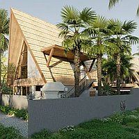 4 KAMAR TIDUR | UBUD. Villas in Bali for Sale: Villa in Ubud, Bali for 440 Thousands USD. Leasehold. Preview photo #8
